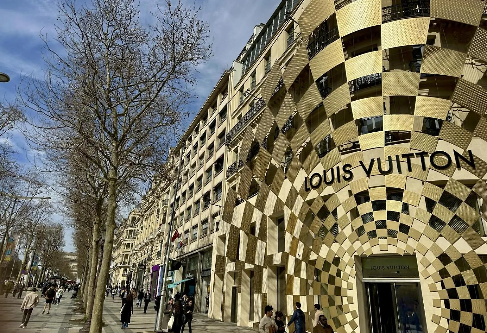 Au Coeur De L'Avenue Des Champs-Elysees / Arc De Triomphe Paříž